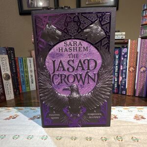 The Jasad Crown by Sara Hashem Illumicrate Exclusive Signed Hardcover